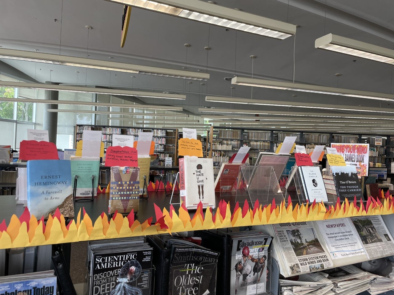 Pacific Beach Banned Books Week Display