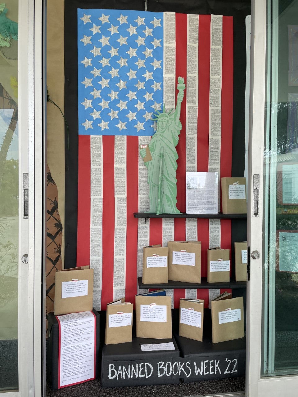 Pacific Beach Banned Books Week Display