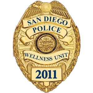 San Diego Police Wellness Unit badge