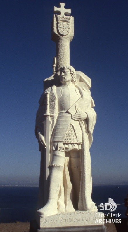 Statue of Juan Rodrigues Cabrillo