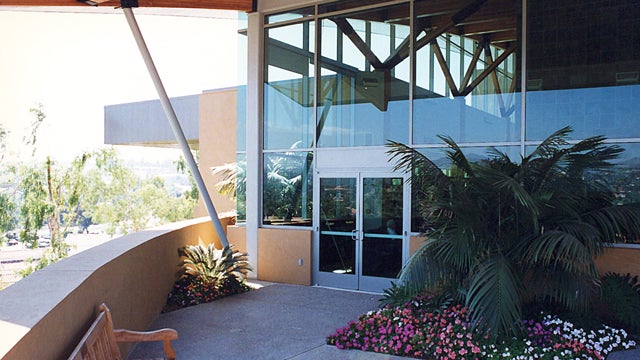 Patio at the Rancho Bernardo Library