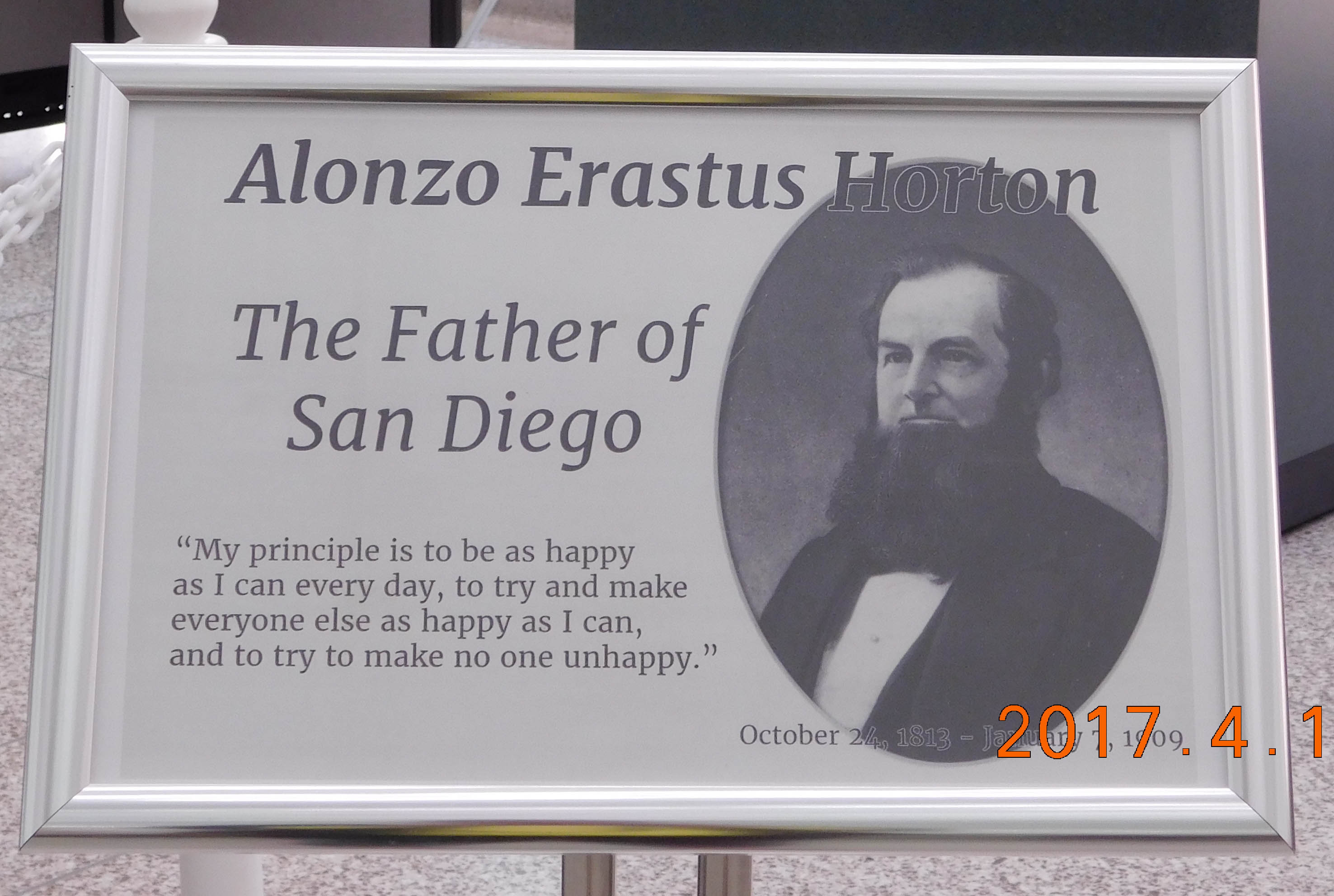 Alonzo Erastus Horton The Father of San Diego