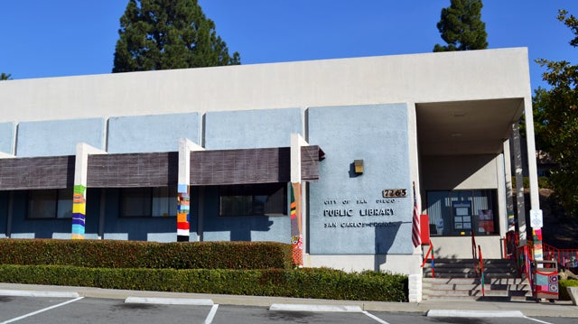 Front area outside the San Carlos Library