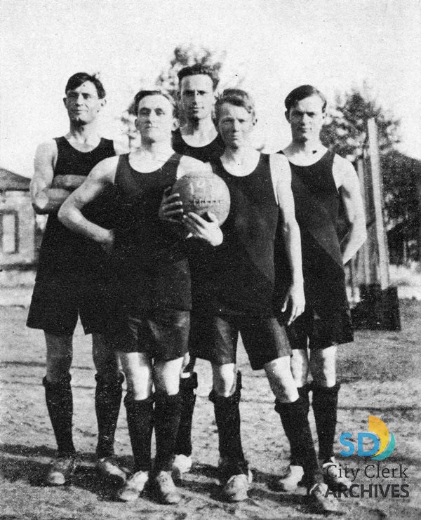 1914 Basketball Champions at Rose Park
