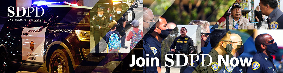 Join SDPD now