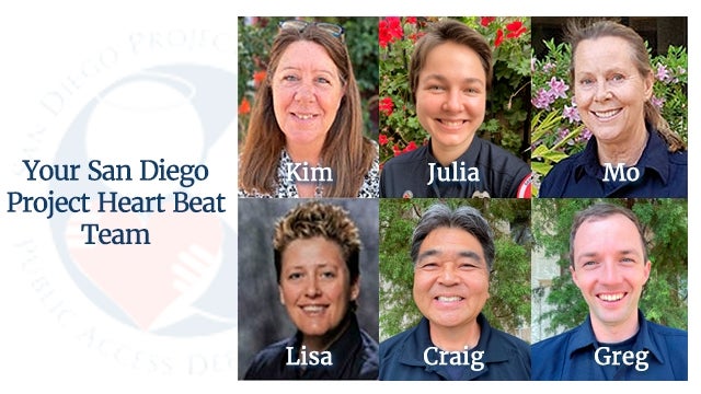 San Diego Project Heart Beat Team