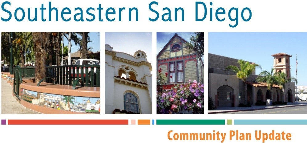 Collage of Southeastern San Diego photos