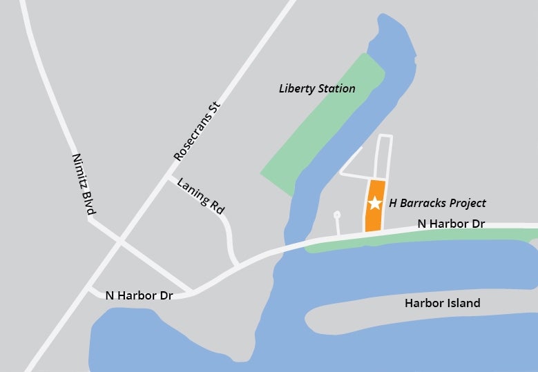 H Barracks map