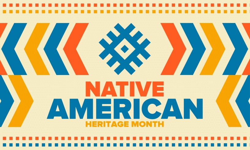 Banner for Native American Heritage Month