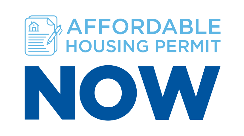 logo for the affordable housing permit now program
