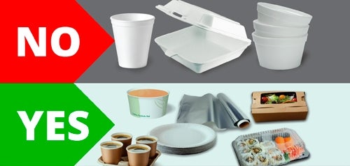 images of what you can and can't recycle