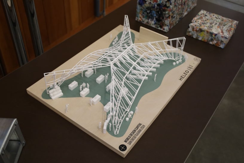 World Design Capital Pavilion model