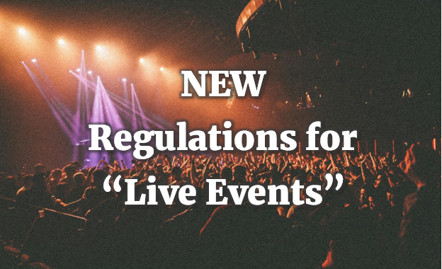 Live Events Regulations