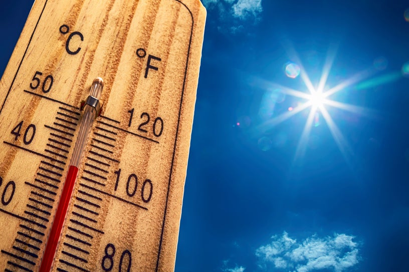Thermometer and Sun