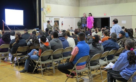 Photo of Community Meeting