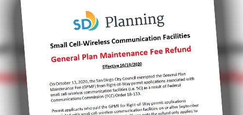 Image of the General Plan Refund Document
