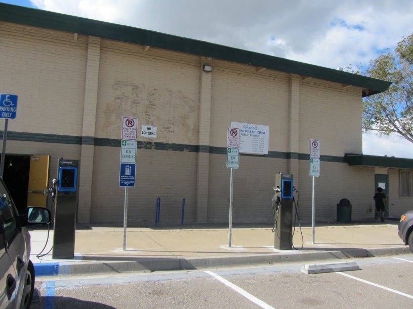 Skyline Hills Recreation Center EV charging stations