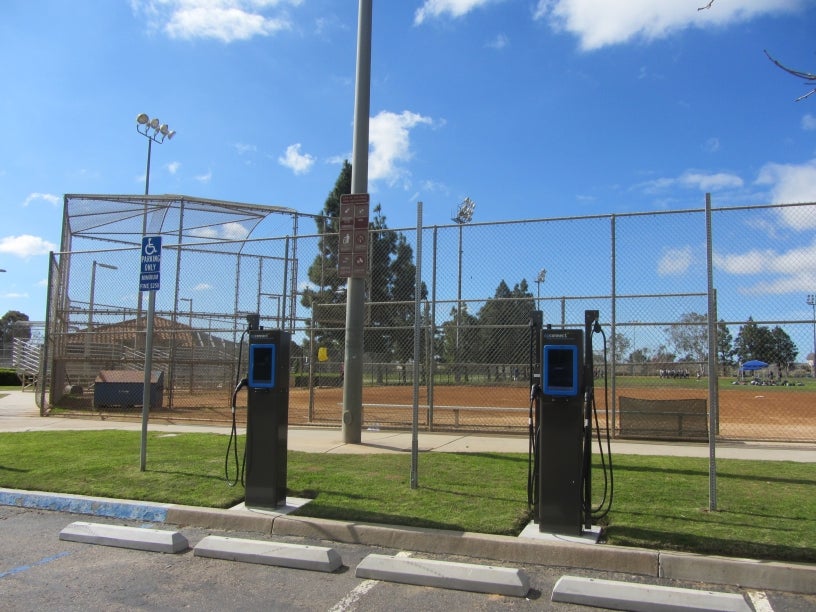 Hourglass Community Park EV station, Mira Mesa