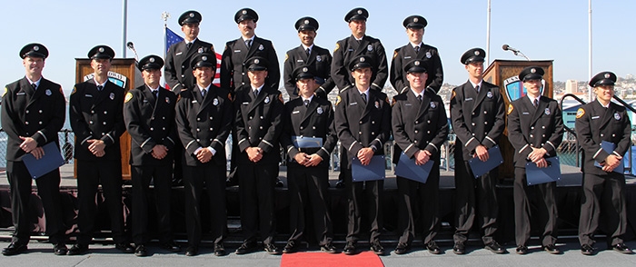 SD Fire-Rescue Dept. Paramedic Program graduating class of 2018