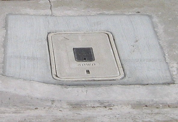 Water meter cover