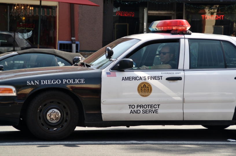 San Diego Police cruiser