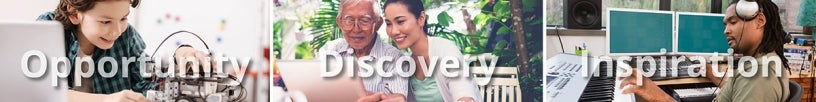 Library mission banner