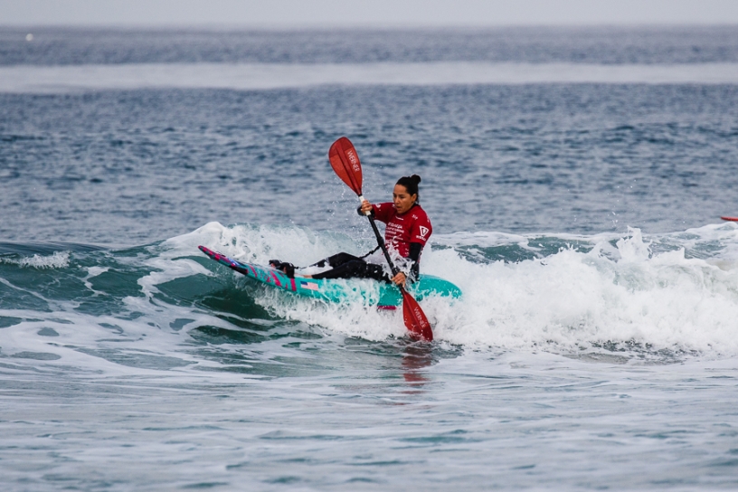 Alana Nichols Rides the Wave at La Jolla Shores