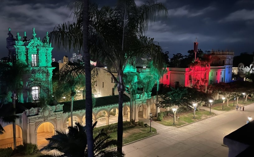 Balboa Park lighting