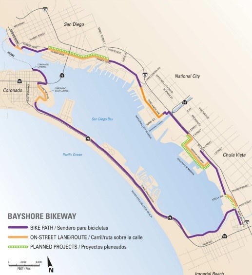 Bayshore Bikeway Projects