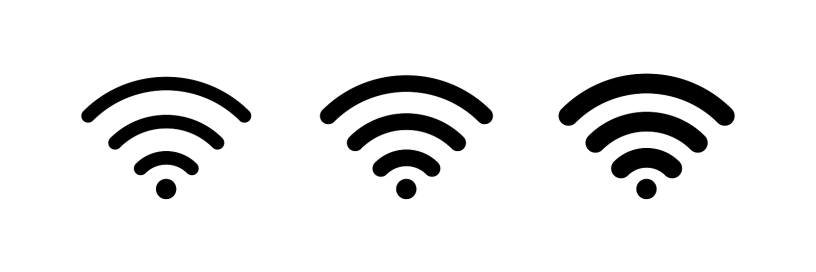 Wi-fi signal icons