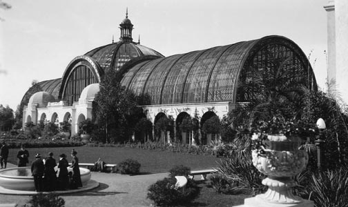 Balboa Park Botanical Building in 1915