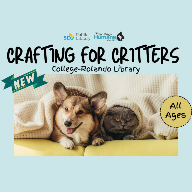 Crafting for Critters program