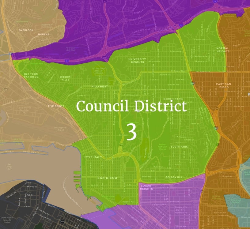 Council District 3 map