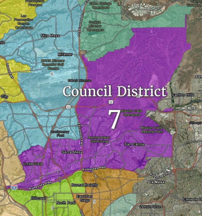 Council District 7 map