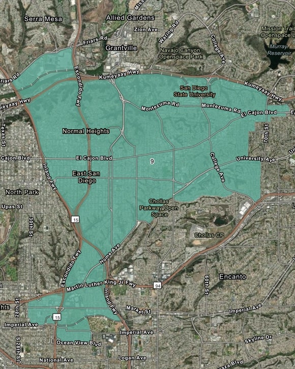 Council District 9 Map