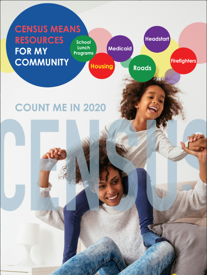 Graphic: Census Means Resources for My Community