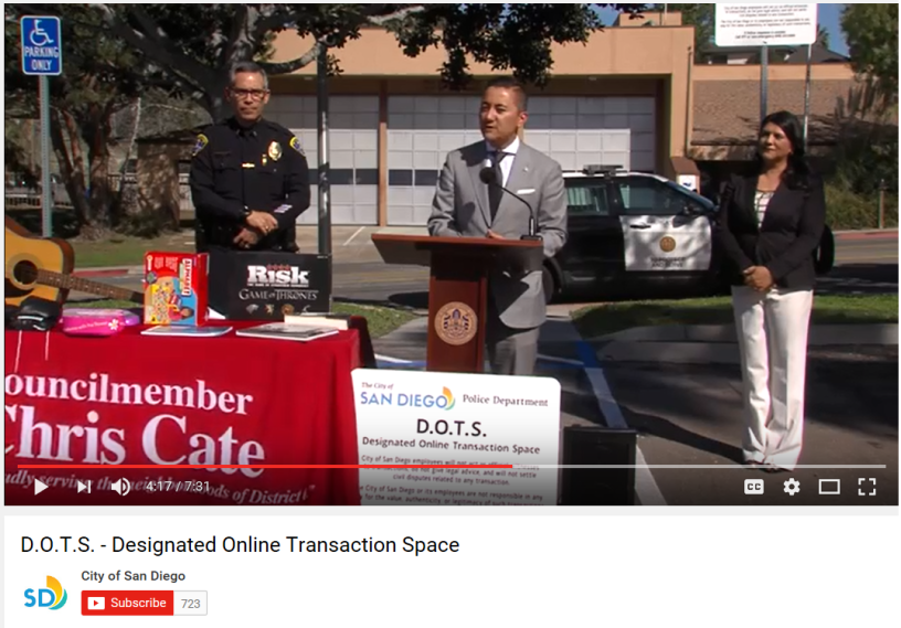 Designated Online Transaction Space D O T S Councilmember Chris