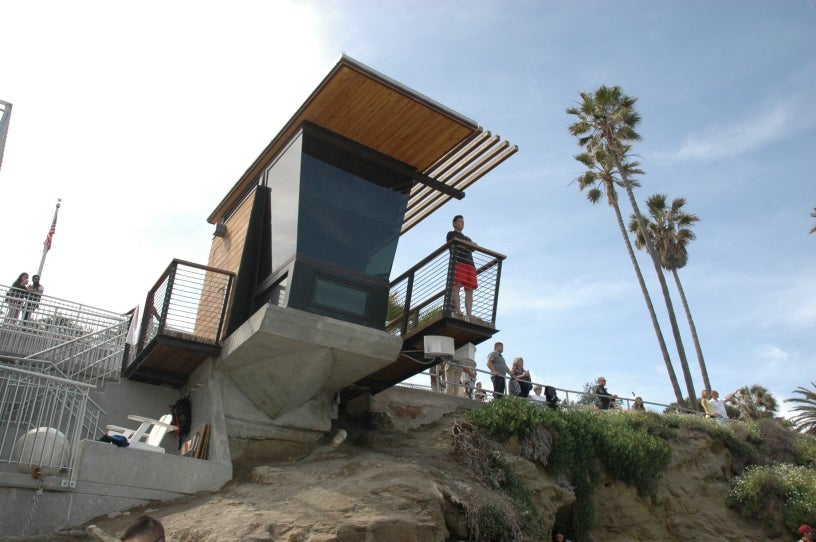 Photo of La Jolla Cove LIfeguard Tower