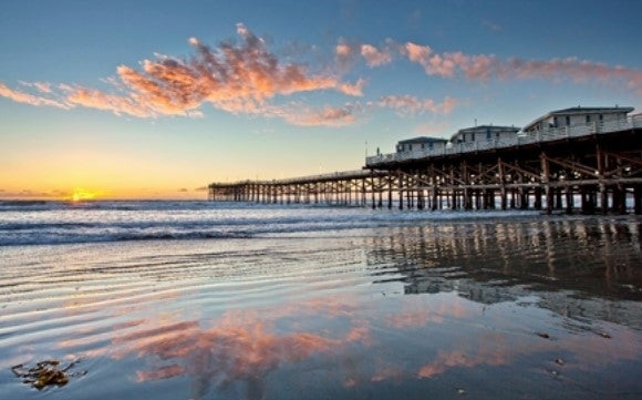 Crystal Pier Sunset