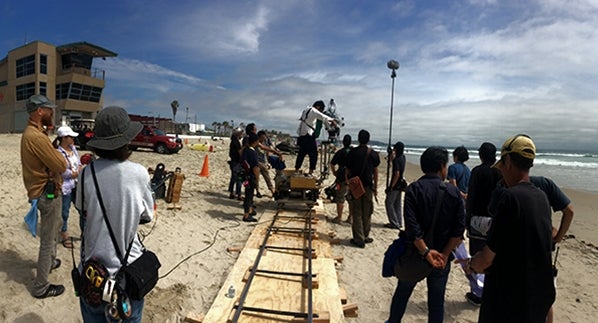 Dance Feature Filming at Pacific Beach - Photo Credit: Victor Soriano