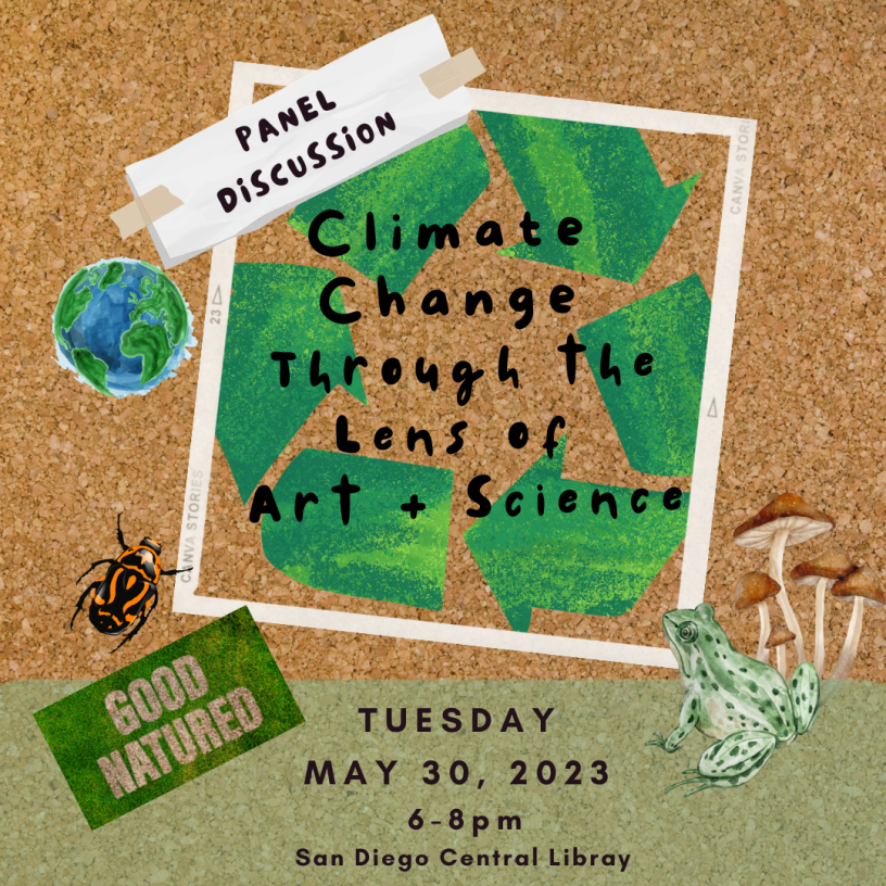 Climate Change Panel Discussion Flyer