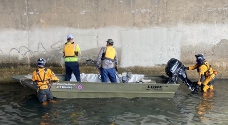 Graffiti Abatement Boat