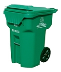 green bin with wheels