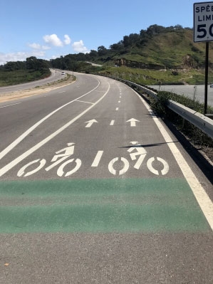 Green bike lane