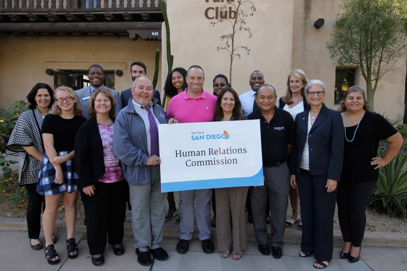 San Diego Human Relations Commission Group Photo