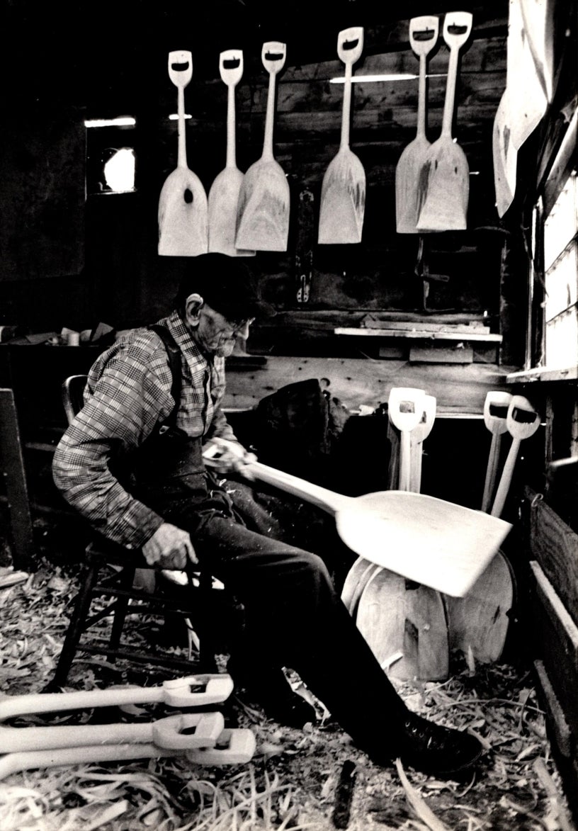 Harvey Ward, the last scoop shovel maker in America