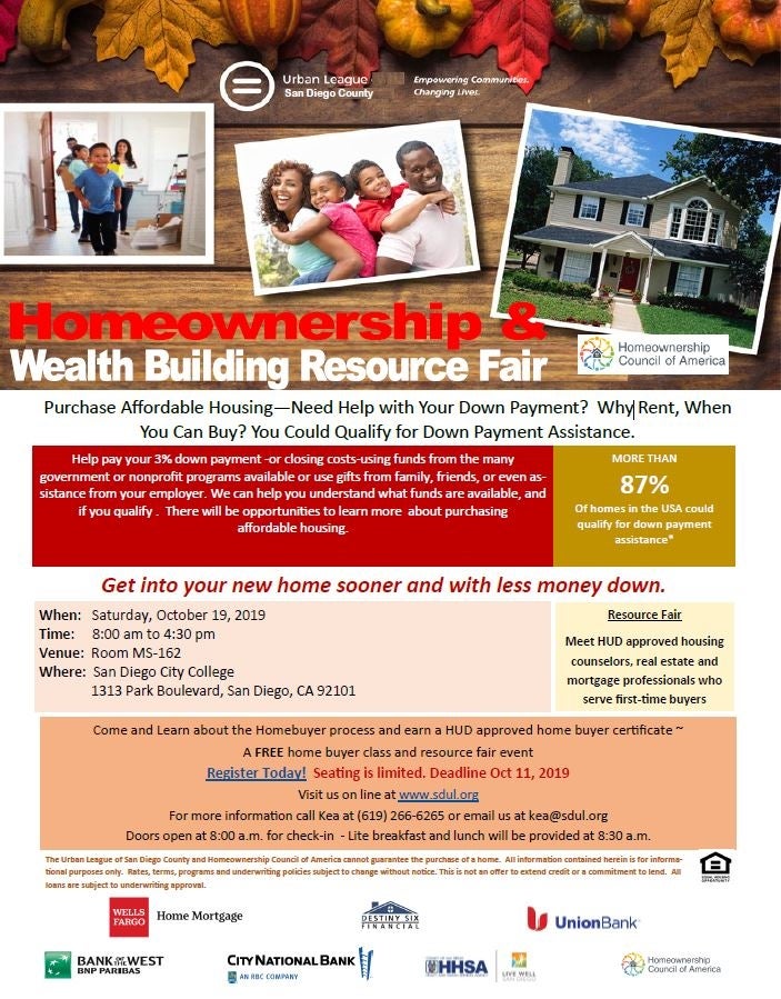 Homeownership & Wealth Building Resource Fair