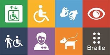 Disability icons