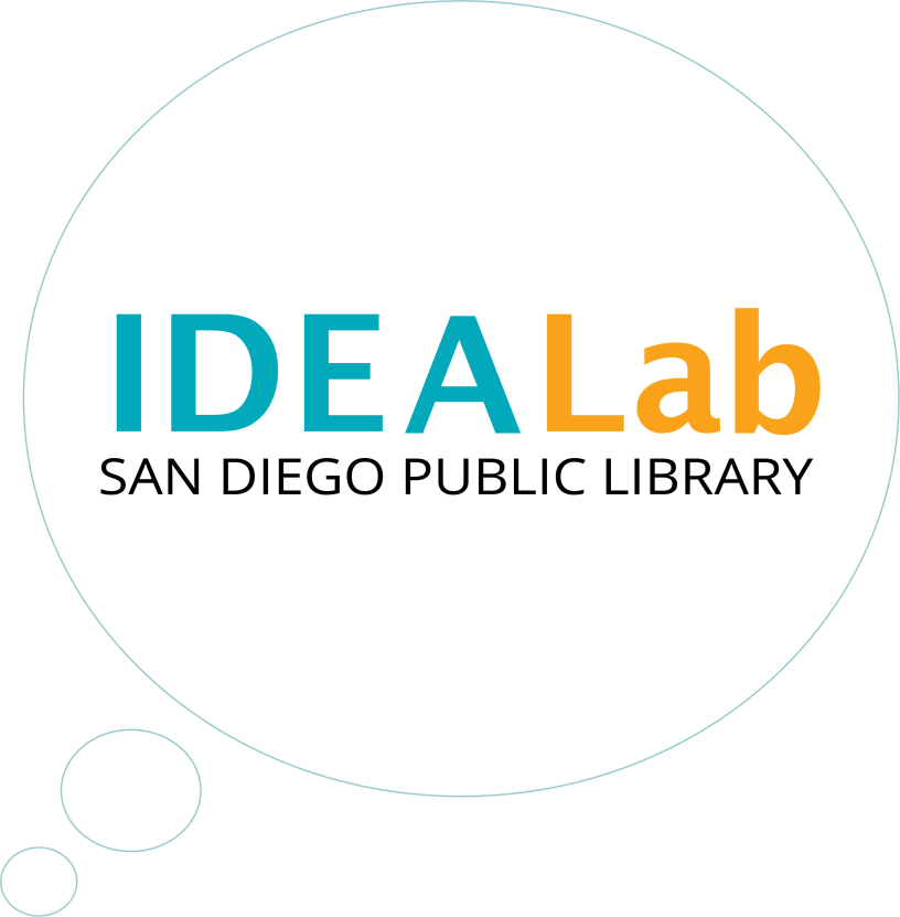 San Diego Public Library IDEA Lab logo