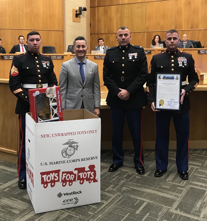 Toys for Tots 70th Anniversary